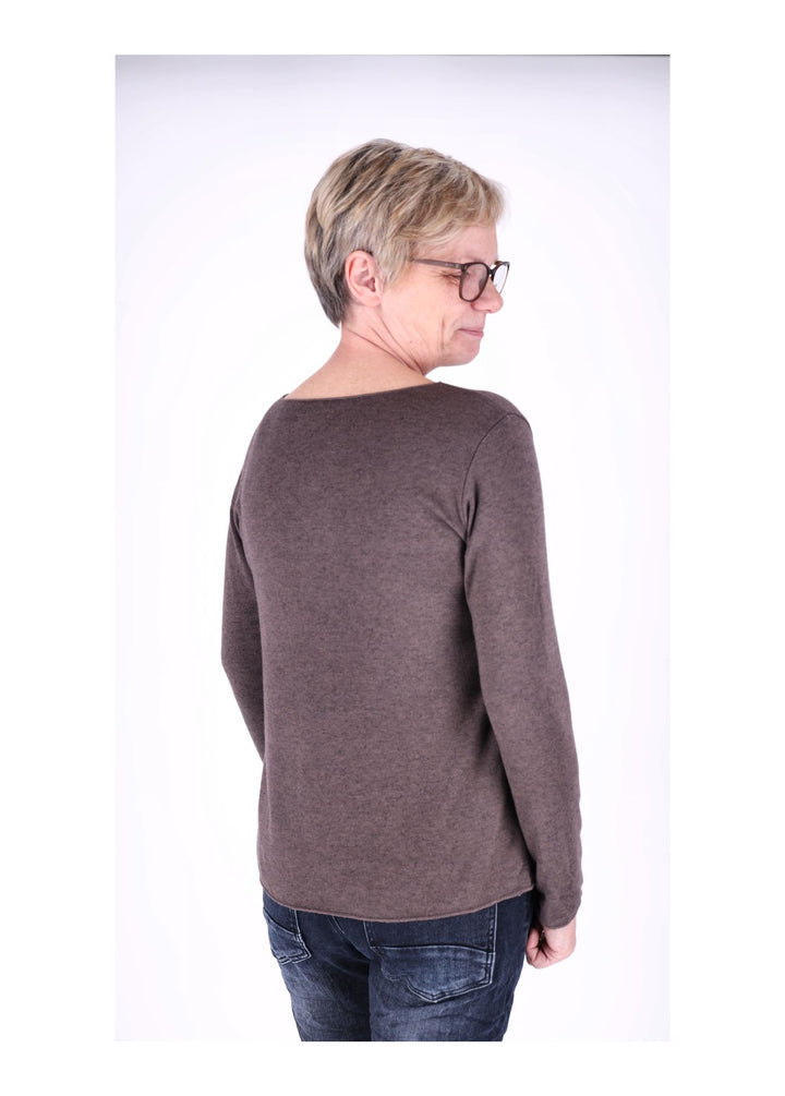 Splash of Color Basic Shirt Damen
