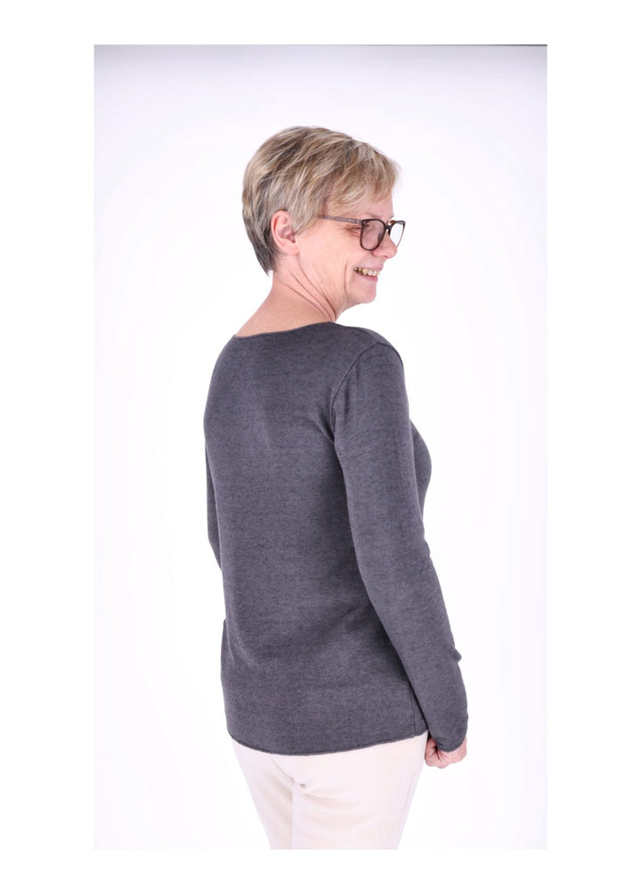 Splash of Color Basic Shirt Damen