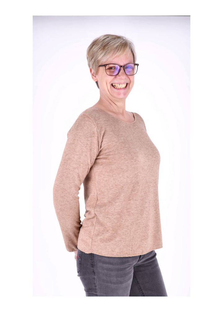 Splash of Color Basic Shirt Damen