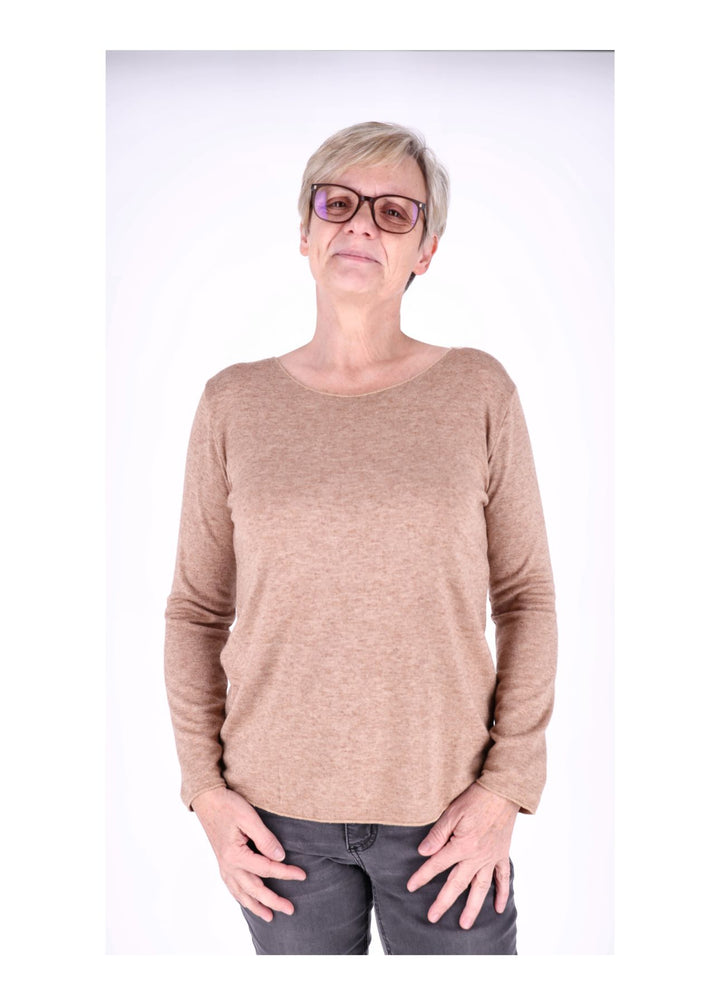 Splash of Color Basic Shirt Damen