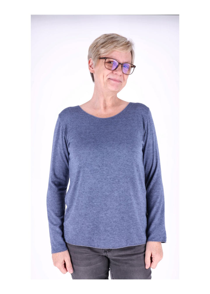 Splash of Color Basic Shirt Damen