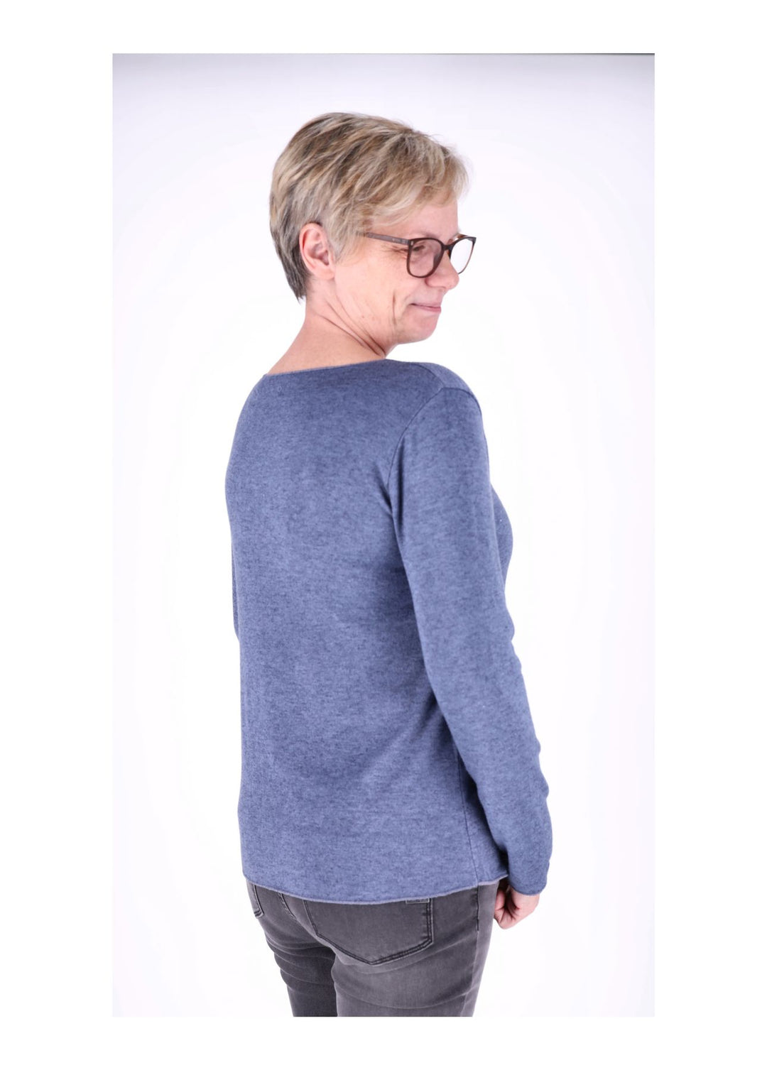 Splash of Color Basic Shirt Damen