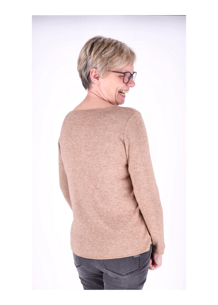 Splash of Color Basic Shirt Damen