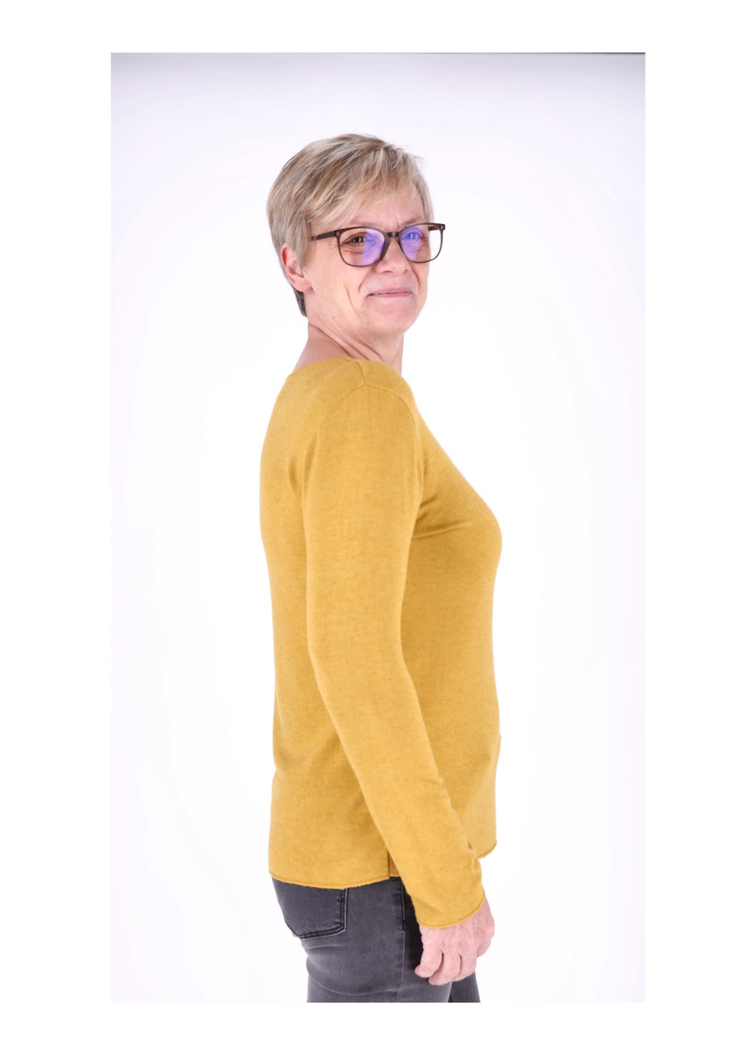 Splash of Color Basic Shirt Damen