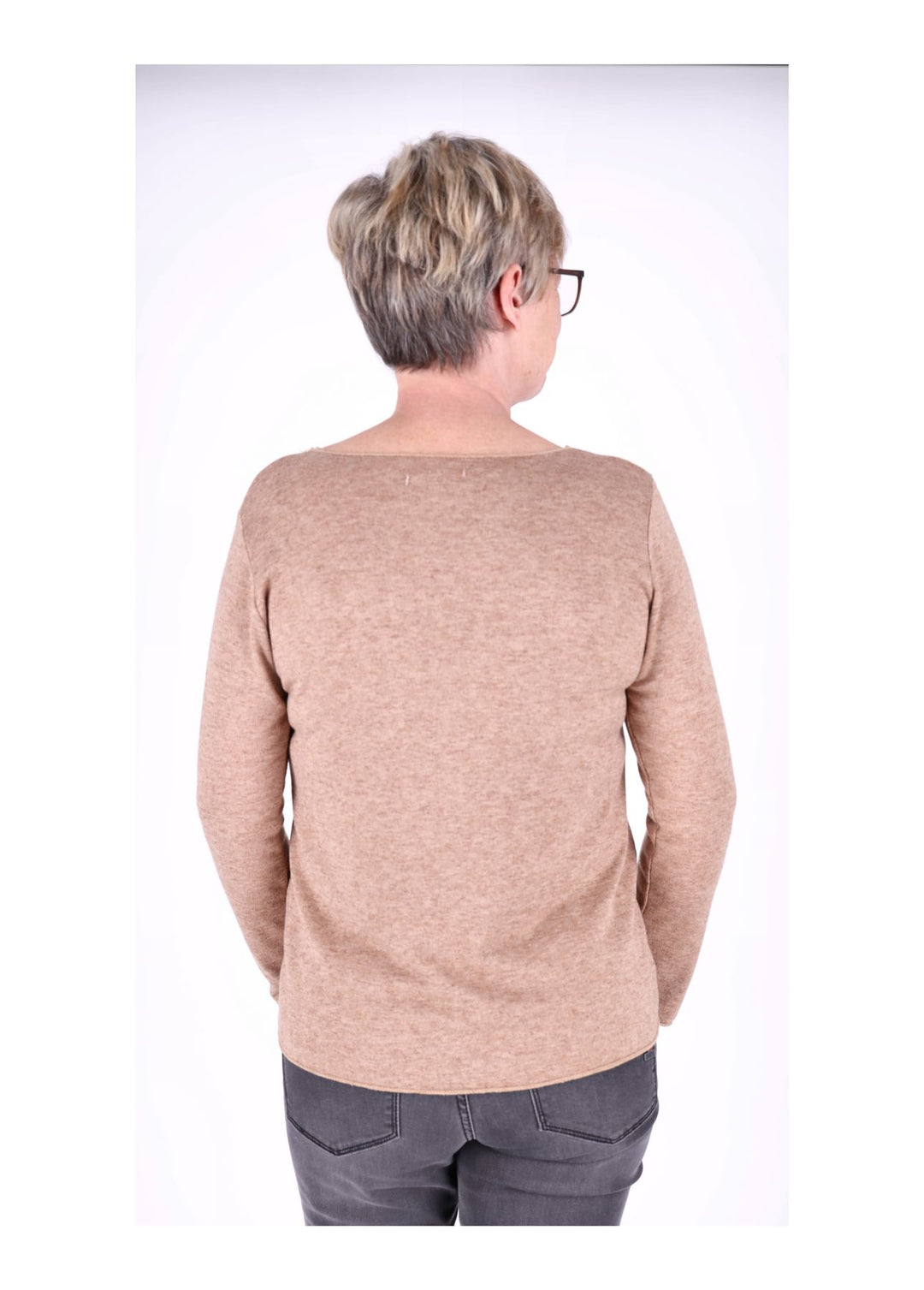 Splash of Color Basic Shirt Damen