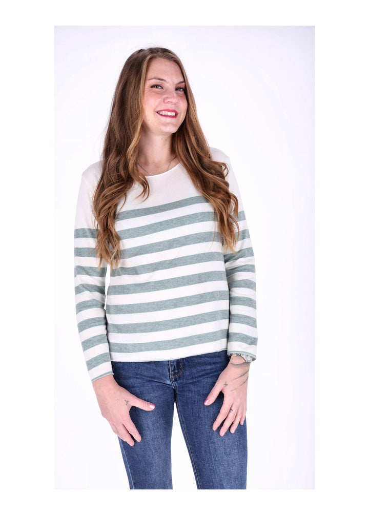 Splash of Color Damen Ringel Shirt