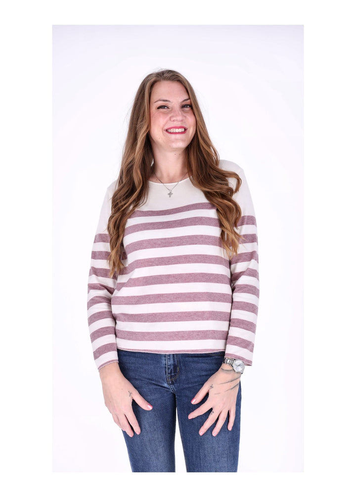 Splash of Color Damen Ringel Shirt