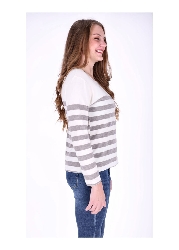 Splash of Color Damen Ringel Shirt