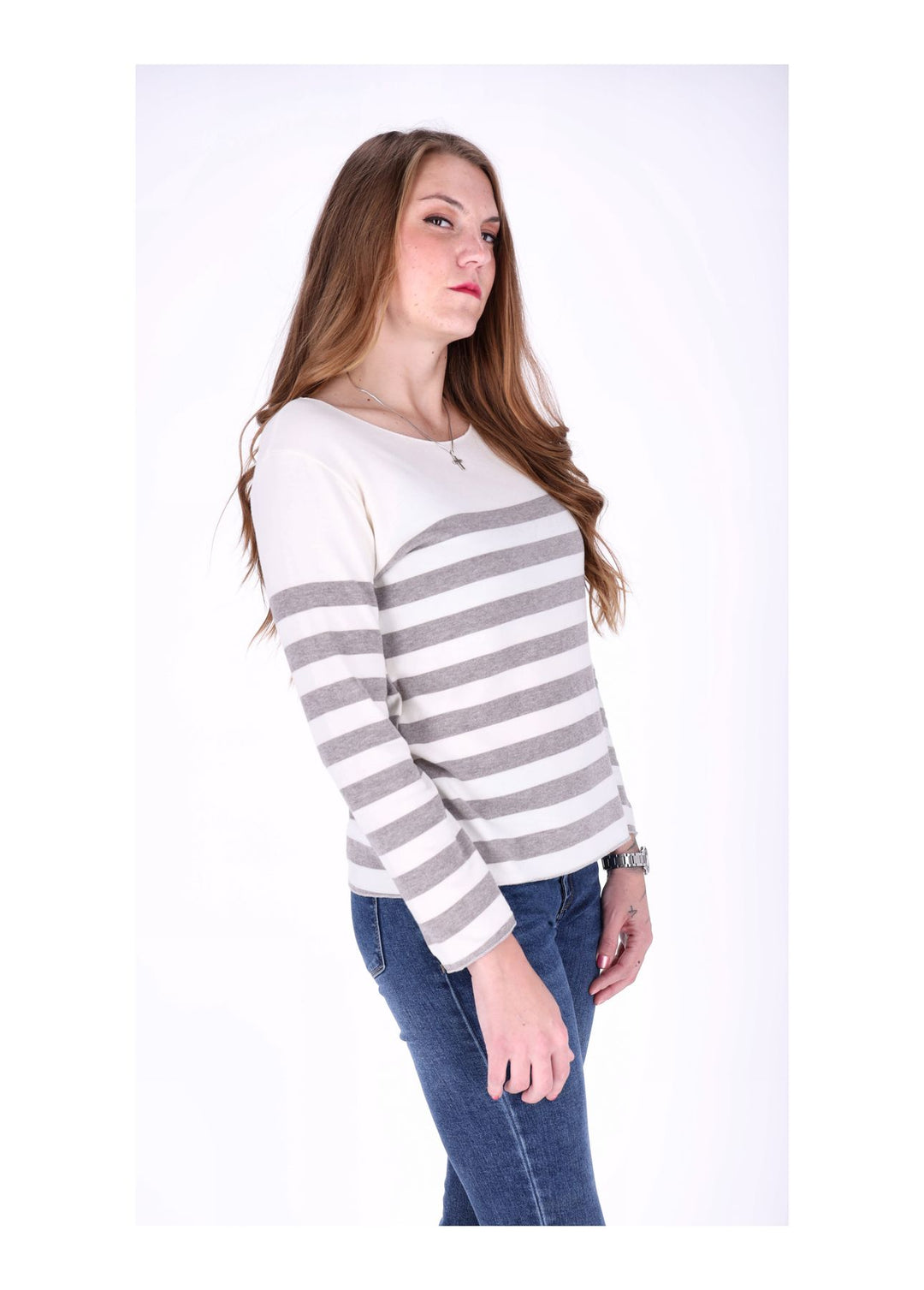 Splash of Color Damen Ringel Shirt