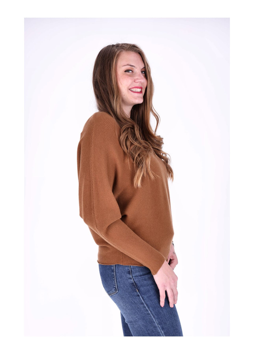 Splash of Color Strickpullover Damen