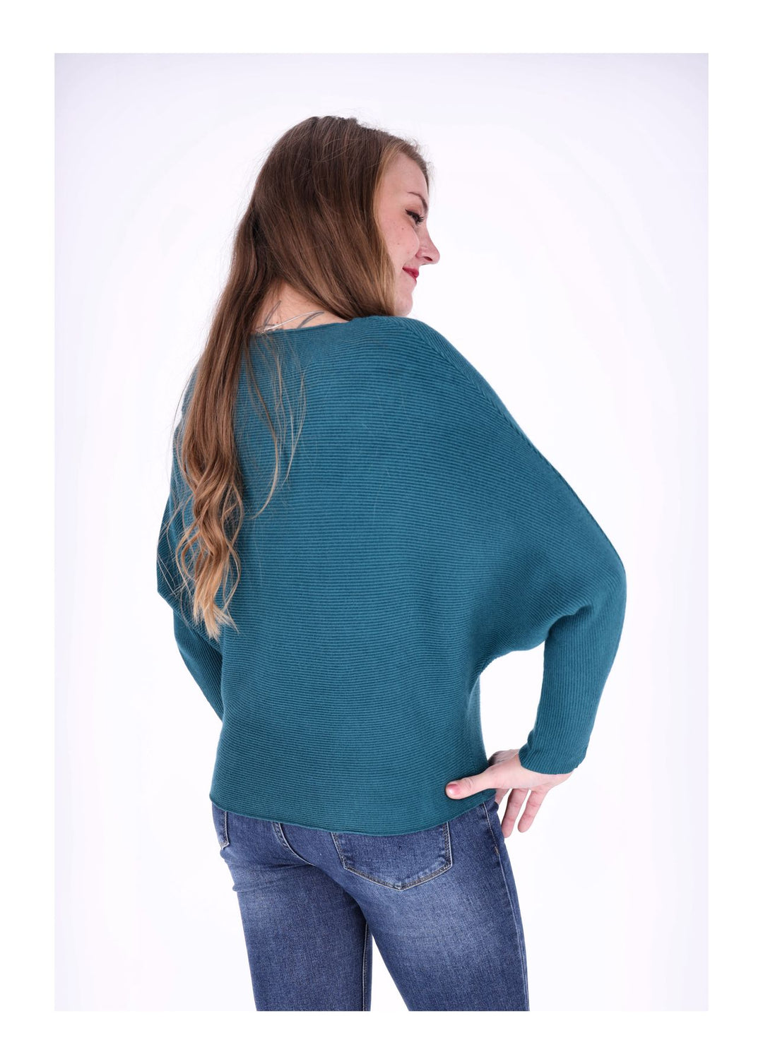 Splash of Color Strickpullover Damen