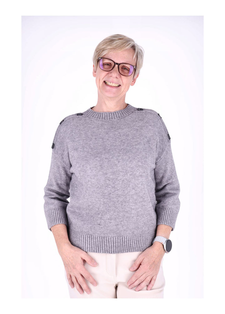 Splash of Color Strickpullover Damen