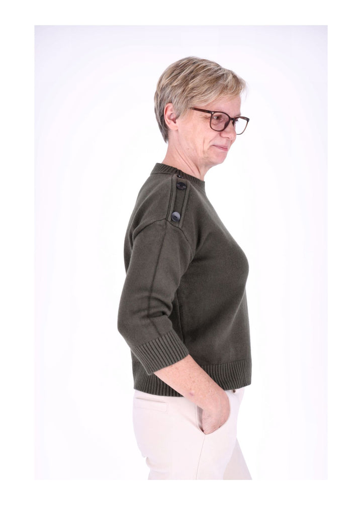 Splash of Color Strickpullover Damen