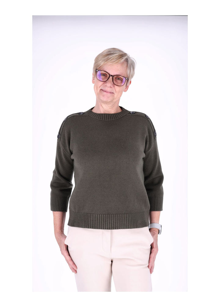 Splash of Color Strickpullover Damen