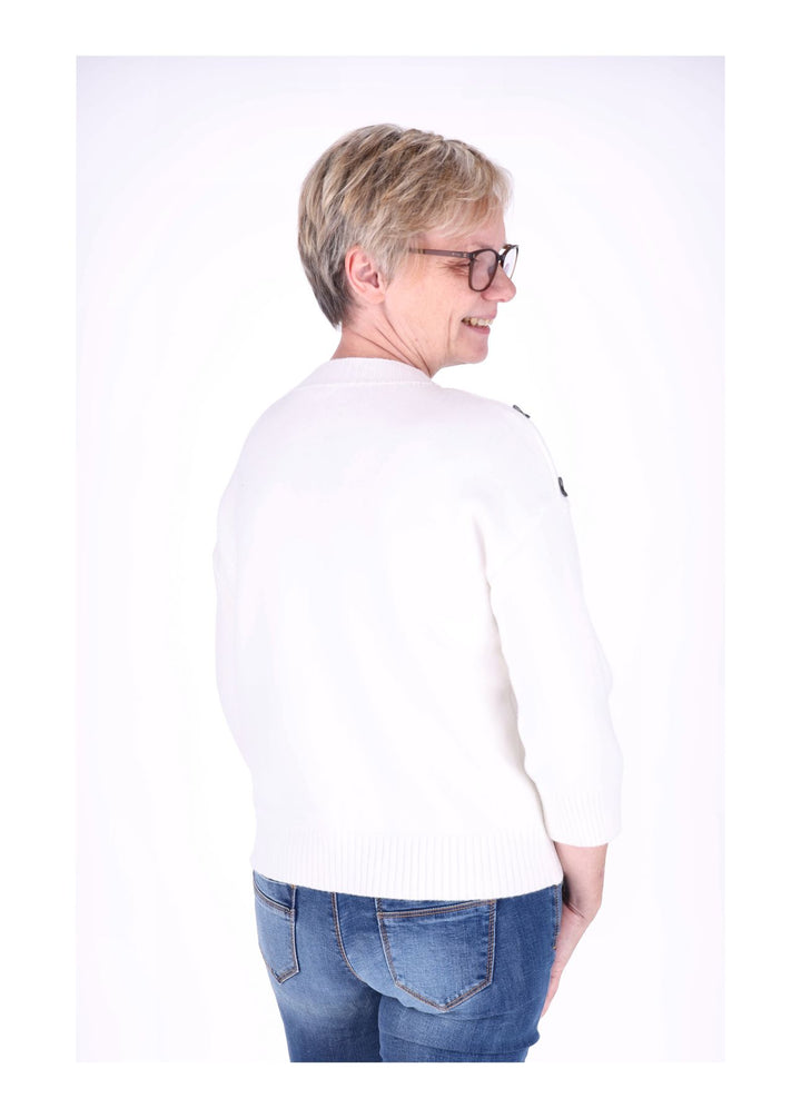 Splash of Color Strickpullover Damen