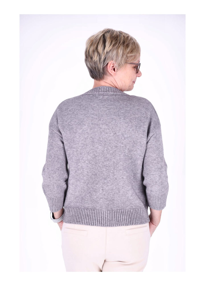 Splash of Color Strickpullover Damen