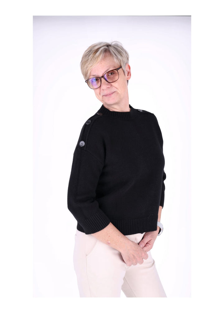 Splash of Color Strickpullover Damen