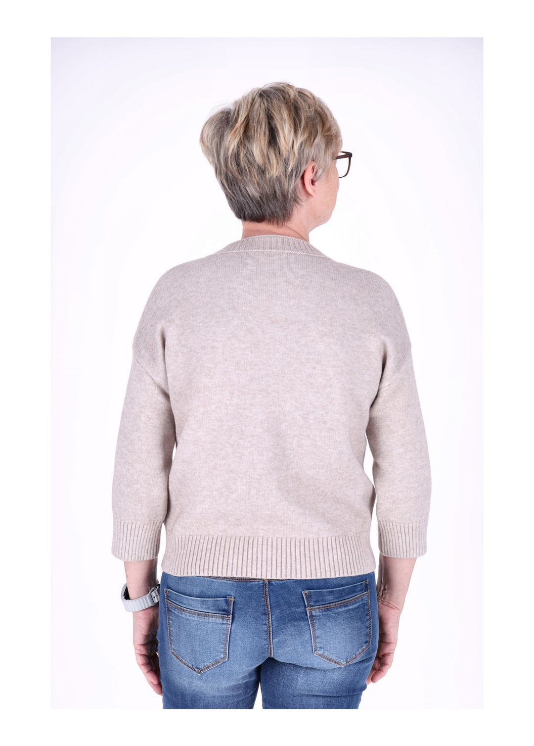 Splash of Color Strickpullover Damen