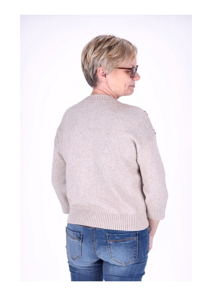 Splash of Color Strickpullover Damen