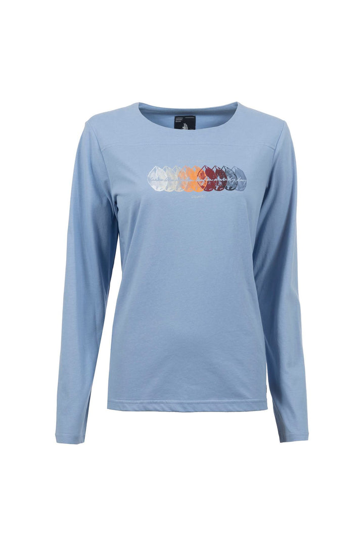 SOQUESTO Langarmshirt Damen Baumwolle