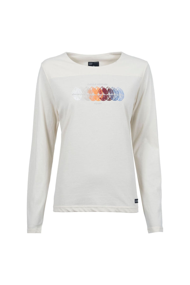 SOQUESTO Langarmshirt Damen Baumwolle