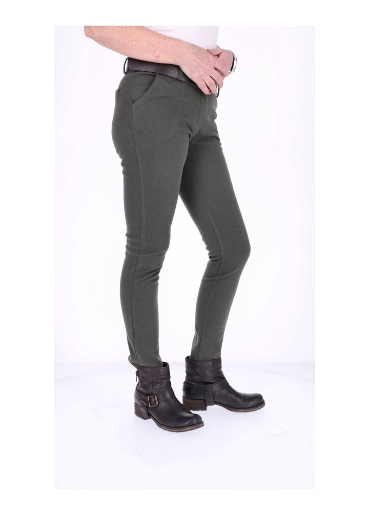 Damenhose Veloursoptik von Splash of Color