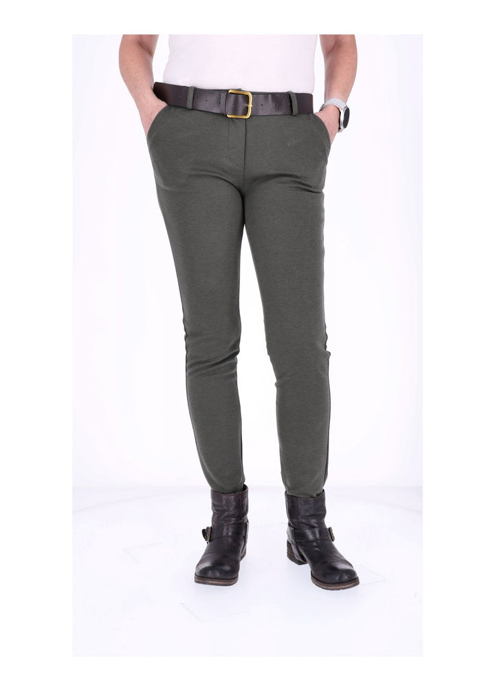 Damenhose Veloursoptik von Splash of Color