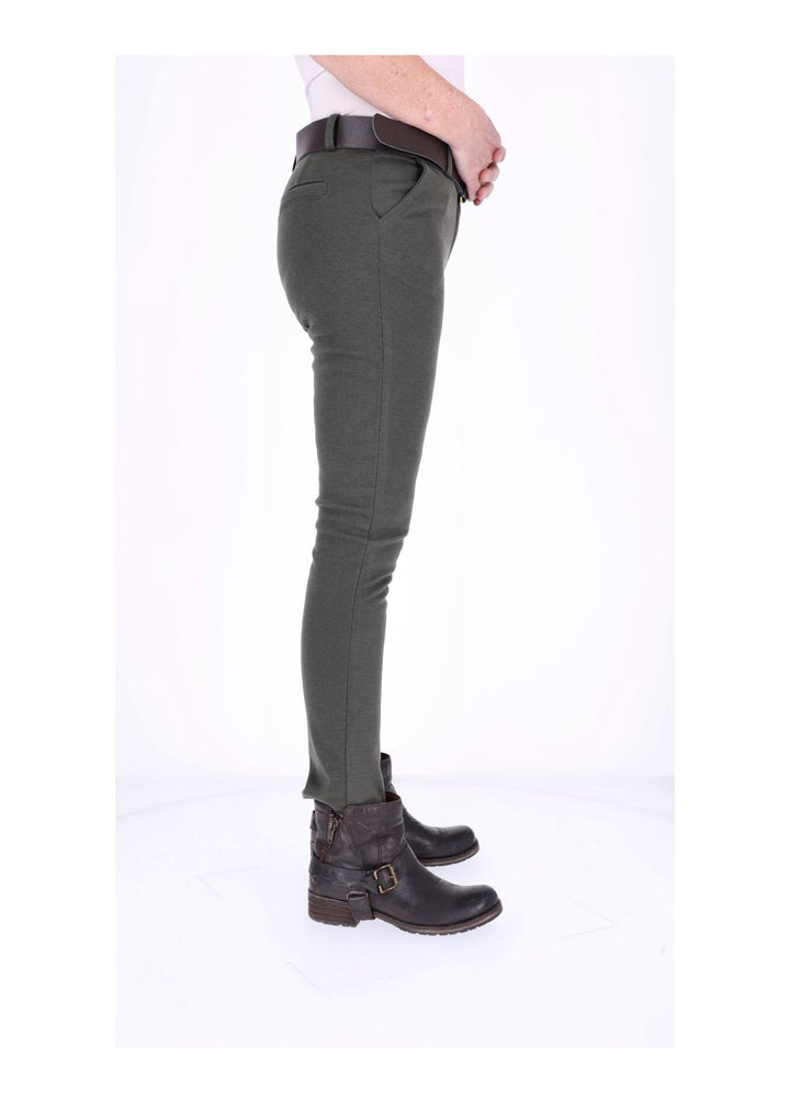 Damenhose Veloursoptik von Splash of Color