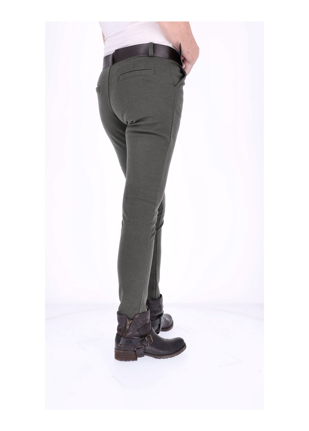 Damenhose Veloursoptik von Splash of Color