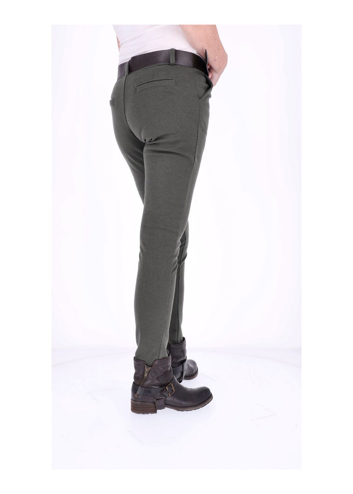 Damenhose Veloursoptik von Splash of Color