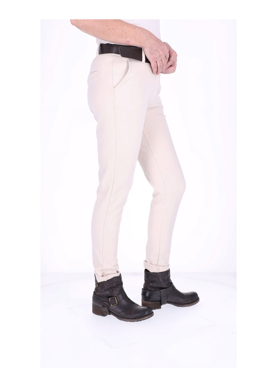 Damenhose Veloursoptik von Splash of Color