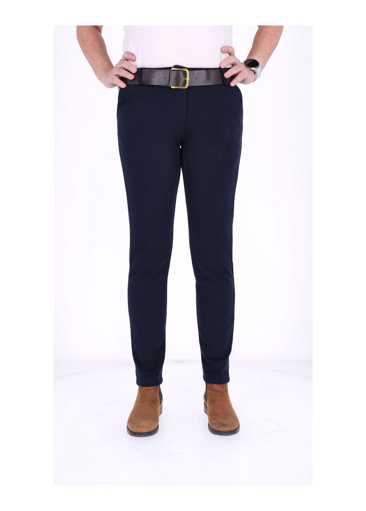 Damenhose Veloursoptik von Splash of Color