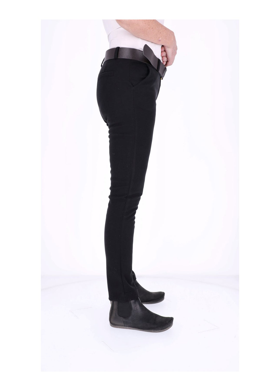 Damenhose Veloursoptik von Splash of Color