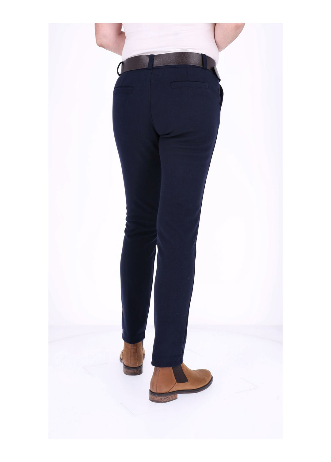 Damenhose Veloursoptik von Splash of Color