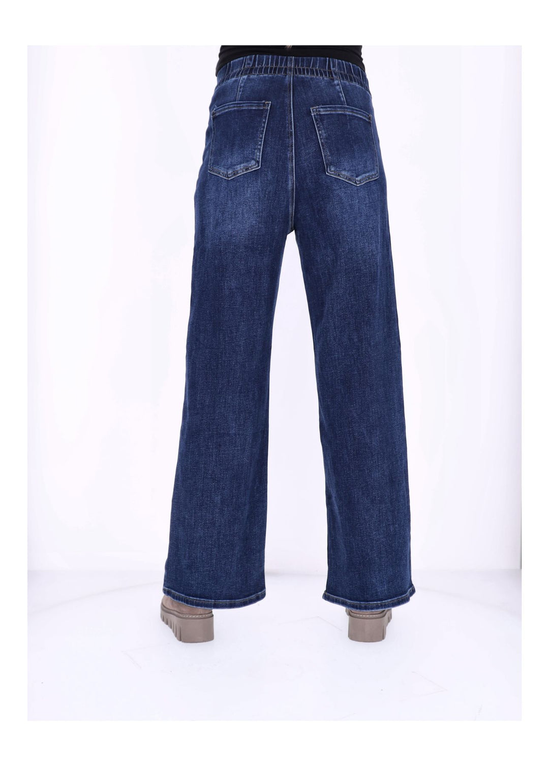 Splash of Color Damen Jeans Gummizug