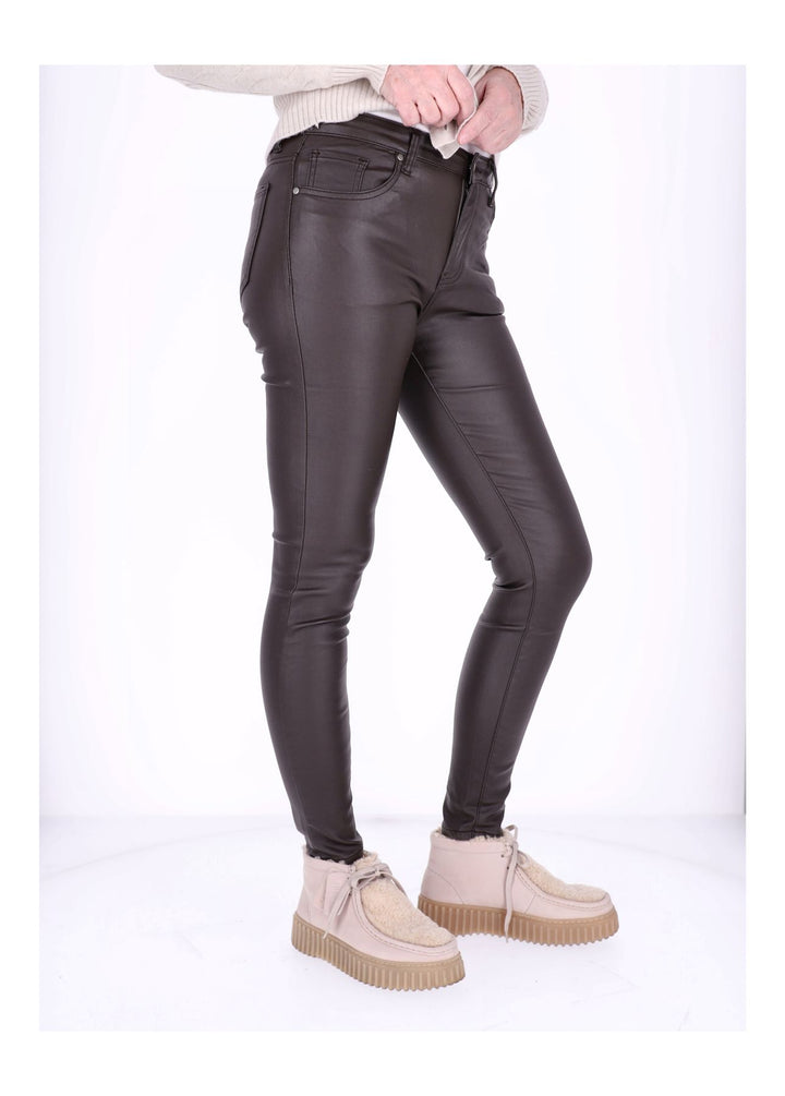 Splash of Color Coated Jeans Damen
