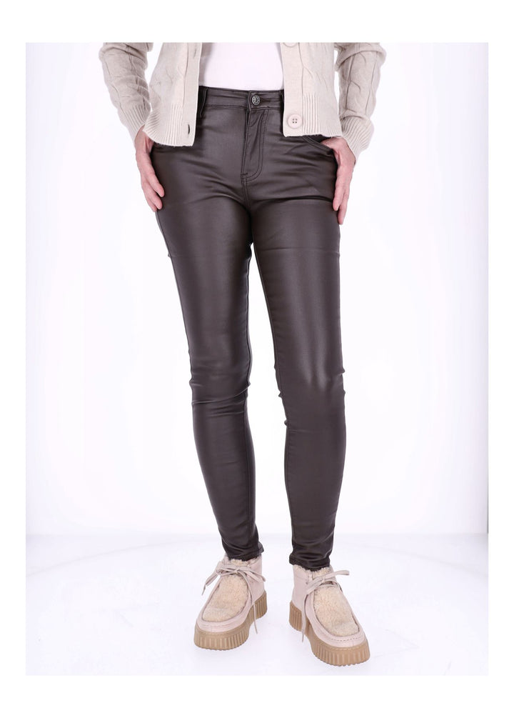 Splash of Color Coated Jeans Damen