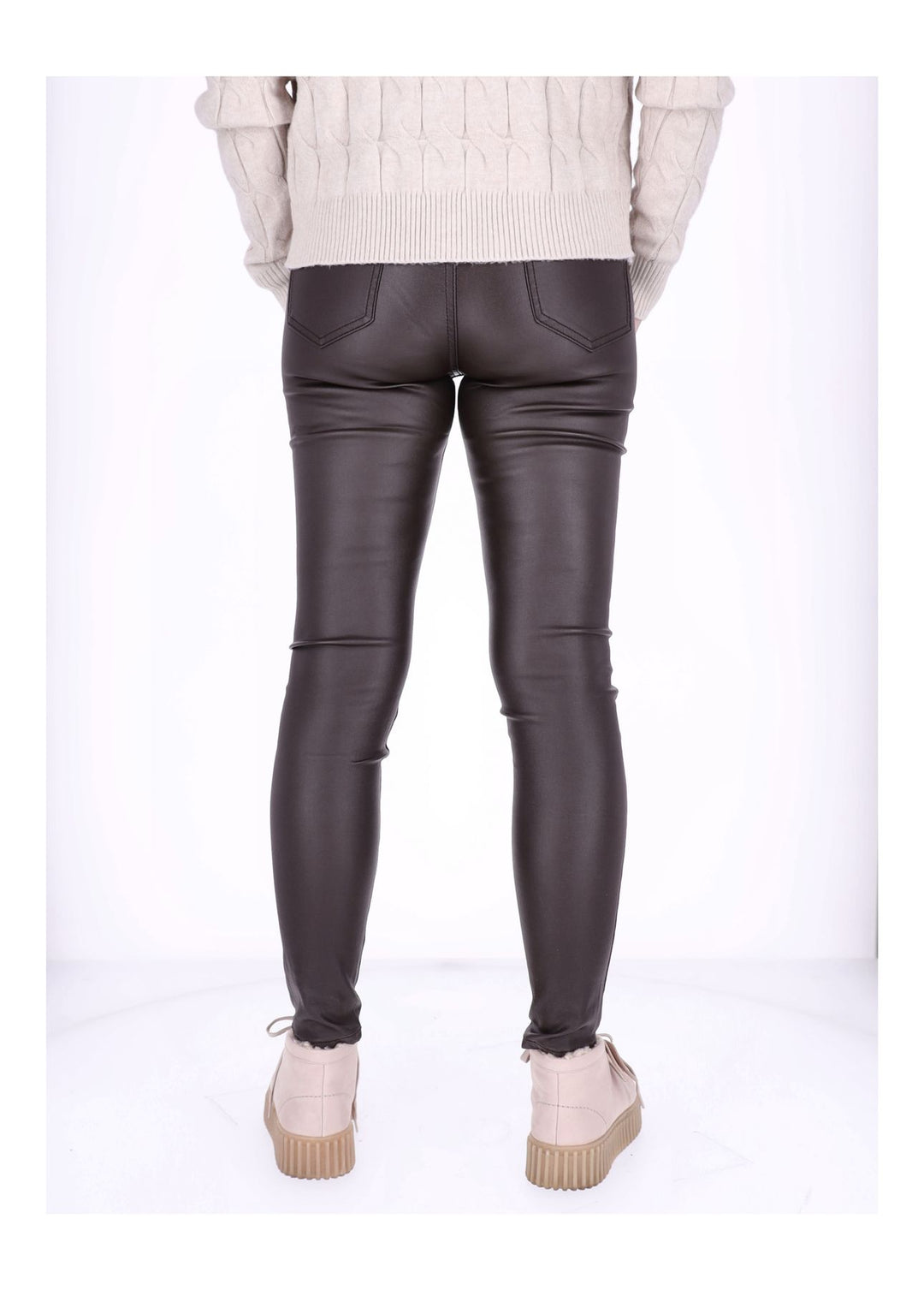 Splash of Color Coated Jeans Damen