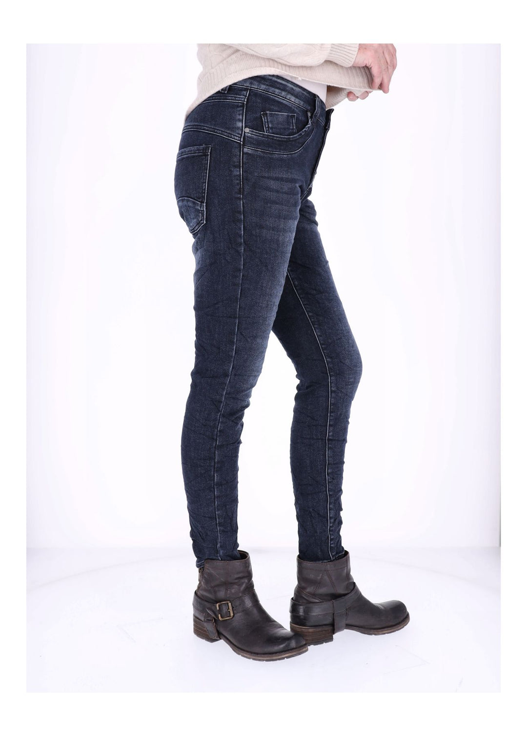 Splash of Color Skinny Jeans Damen