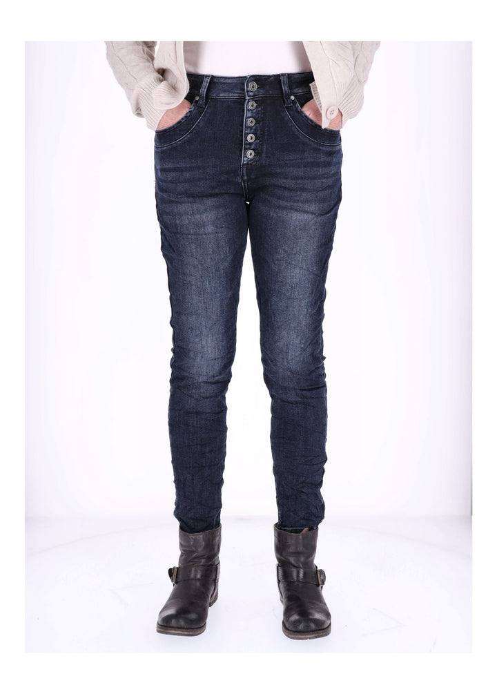 Splash of Color Skinny Jeans Damen
