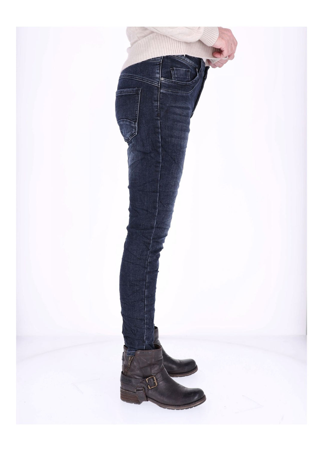 Splash of Color Skinny Jeans Damen