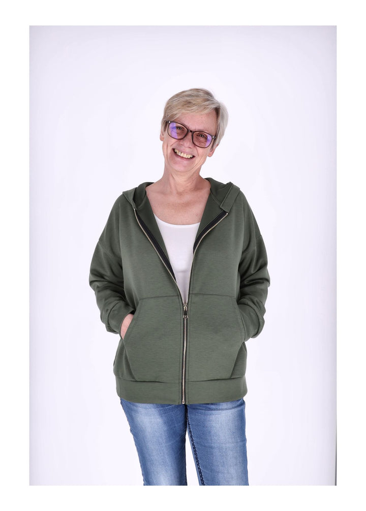 Splash of Color Sweatjacke Damen Kapuze