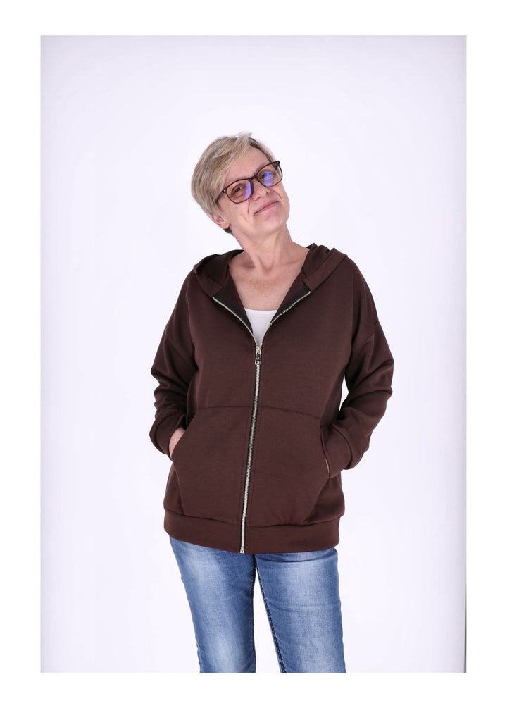 Splash of Color Sweatjacke Damen Kapuze