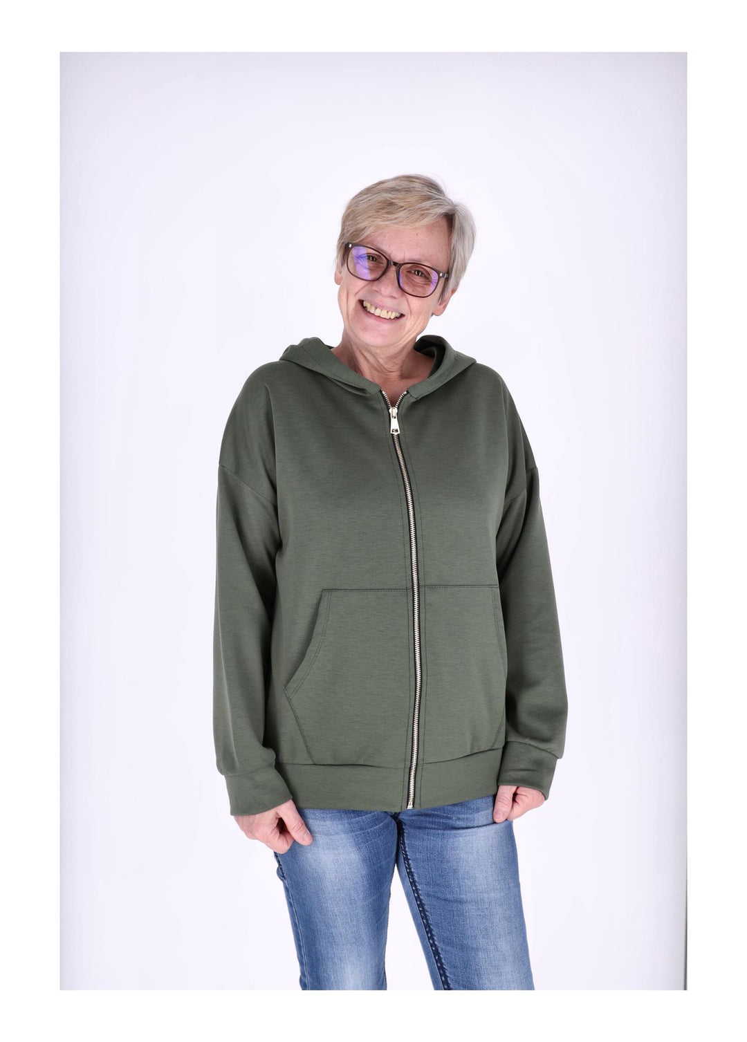 Splash of Color Sweatjacke Damen Kapuze