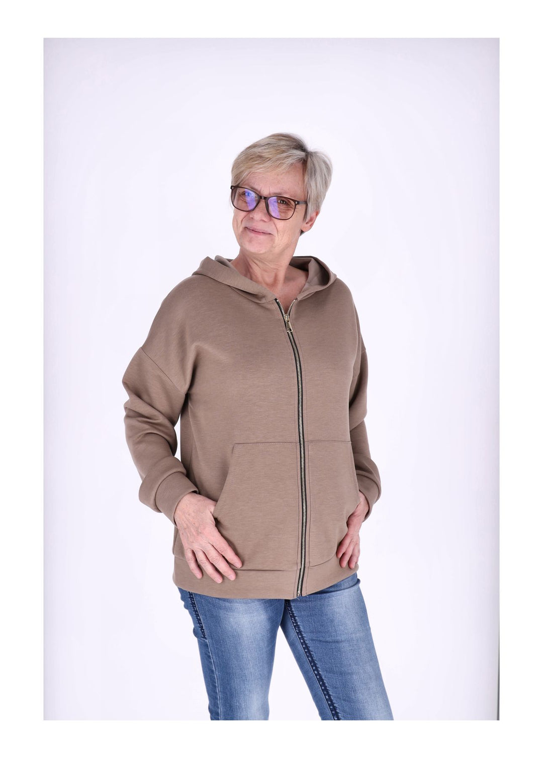 Splash of Color Sweatjacke Damen Kapuze
