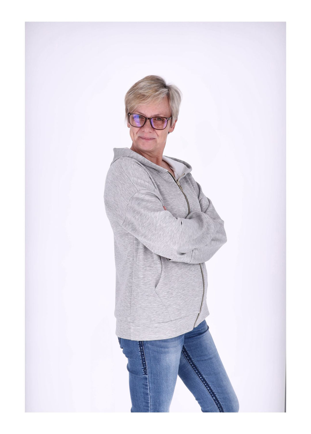 Splash of Color Sweatjacke Damen Kapuze