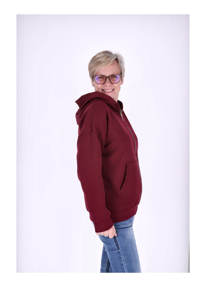 Splash of Color Sweatjacke Damen Kapuze
