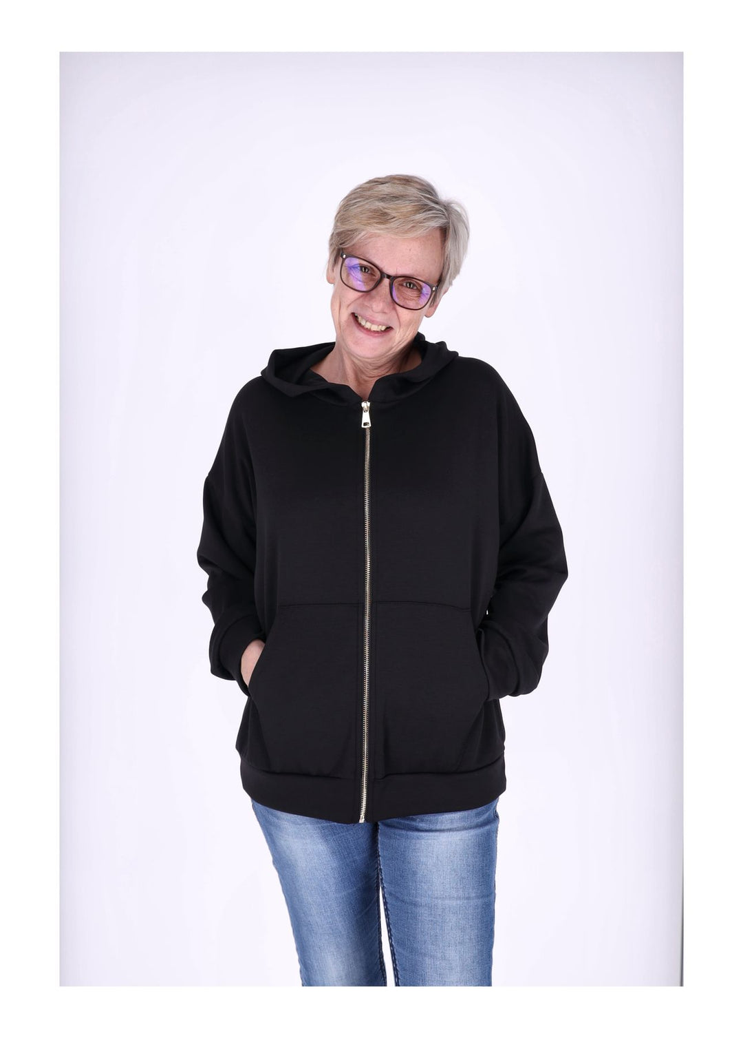 Splash of Color Sweatjacke Damen Kapuze