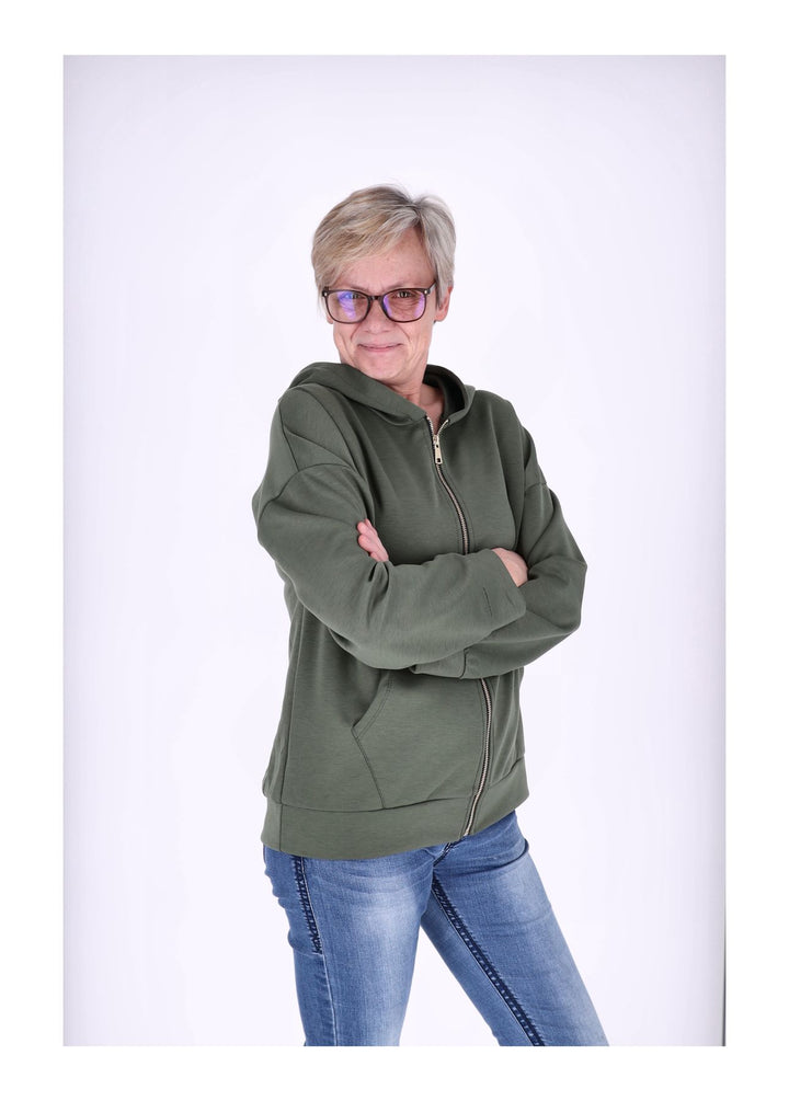 Splash of Color Sweatjacke Damen Kapuze