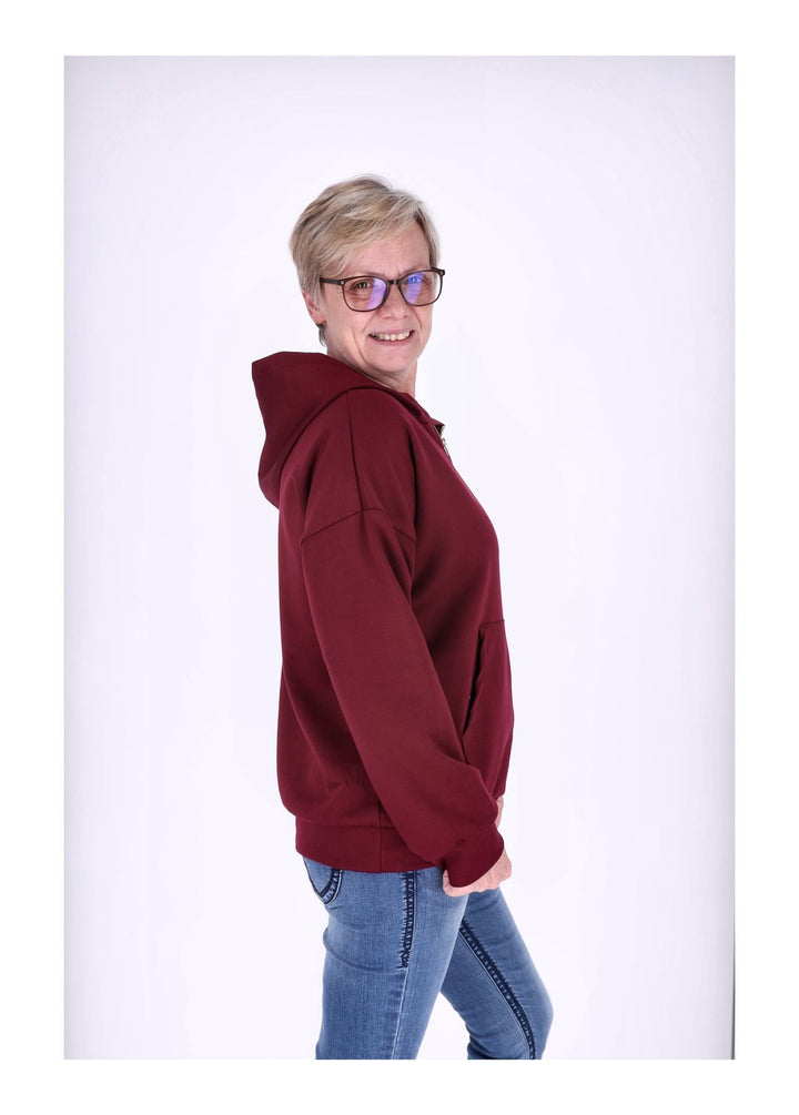 Splash of Color Sweatjacke Damen Kapuze